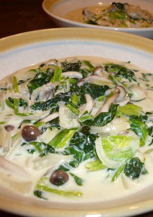 かきとほうれん草のクリーム煮-レシピのメイン写真