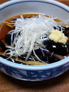 なすの揚げ浸し三杯酢-レシピのメイン写真