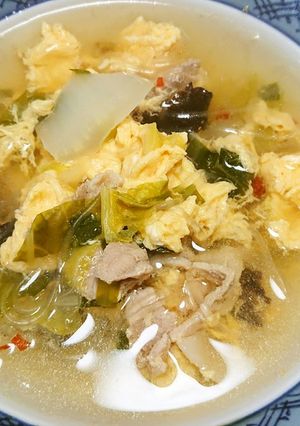 ほんのりエスニックうまからスープ-レシピのメイン写真