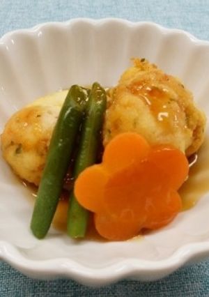 大根揚げ団子(透析食)-レシピのメイン写真