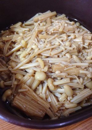 簡単すぎてすみません。我が家のなめ茸です-レシピのメイン写真