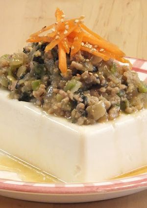 アジア香る肉みそ豆腐-レシピのメイン写真