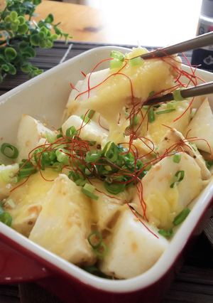 長芋のガーリック梅味噌チーズ焼き-レシピのメイン写真