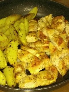 鶏もも肉とじゃがいものハーブ焼き-レシピのメイン写真