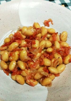 柔らか大豆と桜えびの甘辛炒め-レシピのメイン写真
