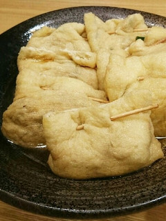 ニラと豚肉の簡単きんちゃく♪-レシピのメイン写真