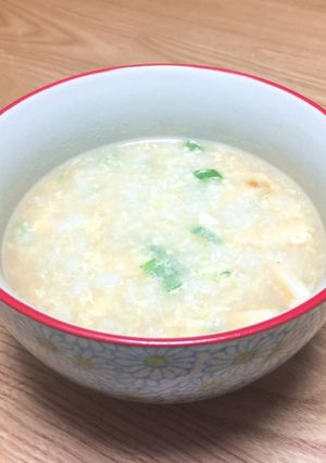 余ったお粥で☆優しい雑炊風-レシピのメイン写真