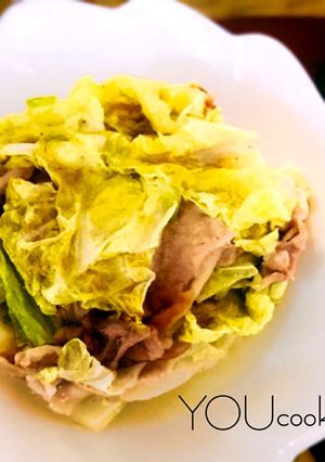 ~簡単豚肉と白菜のレンジ蒸し~-レシピのメイン写真