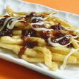 しべ豆腐のプーティン風