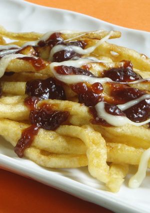 しべ豆腐のプーティン風-レシピのメイン写真