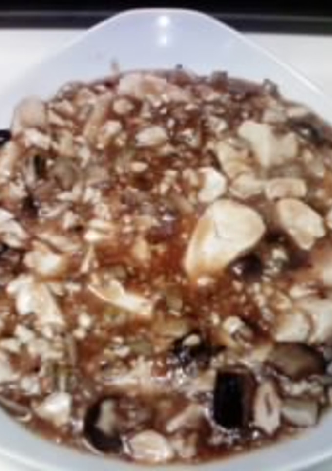 ３種のきのこの麻婆豆腐-レシピのメイン写真
