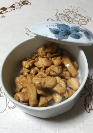 お弁当にぴったり鶏こま照り煮-レシピのメイン写真