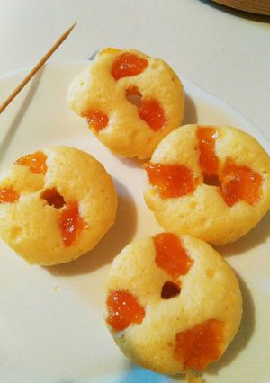 ホケミでレンジドーナツ-レシピのメイン写真