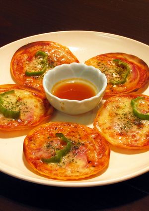 ギョーザピザ-レシピのメイン写真