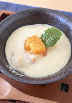 とろりんオレンジ葛豆腐-レシピのメイン写真