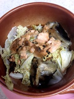 トースターで鮭のちゃんちゃん焼き-レシピのメイン写真