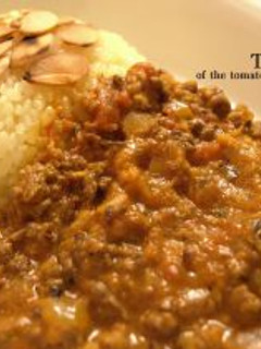 ひき肉とトマトのココナッツカレー-レシピのメイン写真