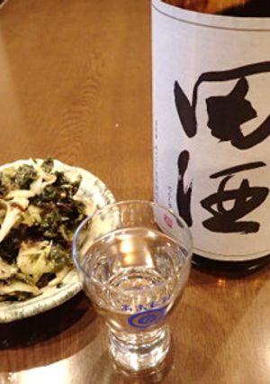 岩海苔とネギの酢味噌和え-レシピのメイン写真
