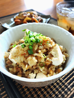 麻婆豆腐の炊き込みご飯♪-レシピのメイン写真