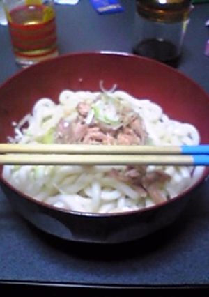 貧乏うどん‐あったか編‐-レシピのメイン写真