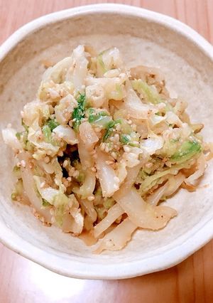 キャベツの胡麻和え-レシピのメイン写真