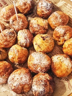 チョコバナナシナモンシュガーたこ焼き-レシピのメイン写真