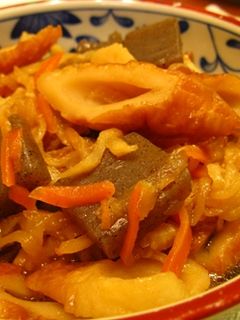 切干大根&にんじんの煮物-レシピのメイン写真