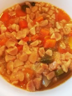 離乳食:納豆と魚と野菜のトマトスープ-レシピのメイン写真
