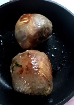 ゆで卵の肉巻き-レシピのメイン写真