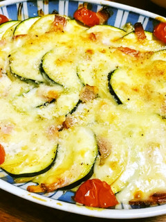 ズッキーニの簡単チーズ焼き♪-レシピのメイン写真