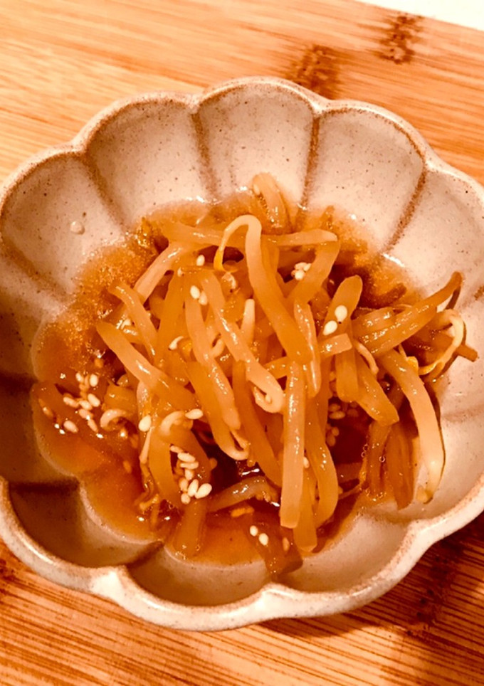 家計に優しい♪もやしの胡麻酢和え-レシピのメイン写真