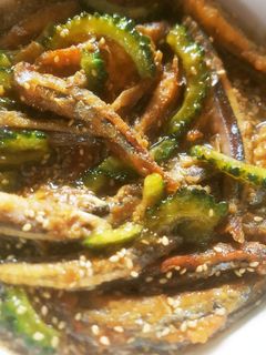 キビナゴーヤー甘辛煮-レシピのメイン写真