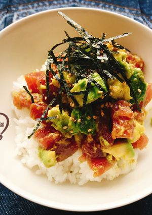☆まぐろとアボカドのカフェ風タルタル丼☆-レシピのメイン写真