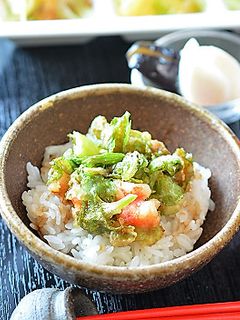 セロリの葉と海老のかき揚げ丼♪-レシピのメイン写真