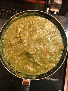 ほうれん草とチキンの本格カレー-レシピのメイン写真