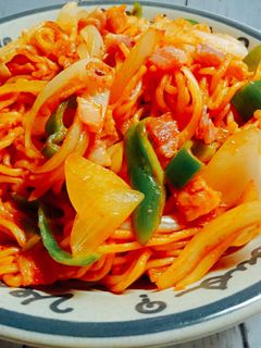 焼きソバでナポリタン-レシピのメイン写真