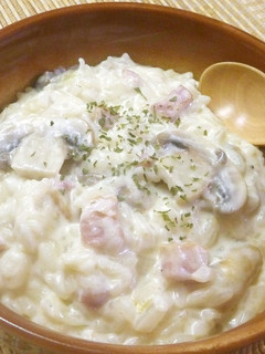 余ったごはん・冷凍ごはんでミルクリゾット-レシピのメイン写真