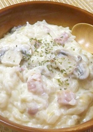 余ったごはん・冷凍ごはんでミルクリゾット-レシピのメイン写真