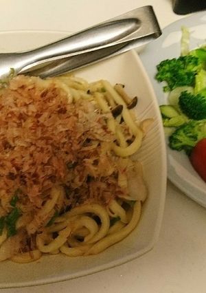 めんつゆで焼きうどん-レシピのメイン写真
