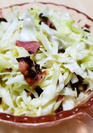 ベーコンとキャベツのイタリアンサラダ-レシピのメイン写真