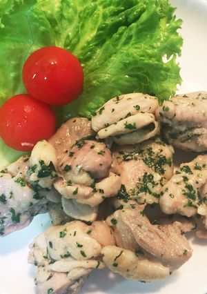 簡単☆鶏肉の大葉炒め-レシピのメイン写真
