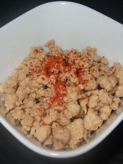 甘辛鶏そぼろ♪隠し味はハチミツ☆-レシピのメイン写真