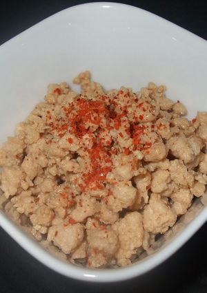 甘辛鶏そぼろ♪隠し味はハチミツ☆-レシピのメイン写真