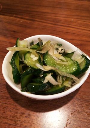 夏野菜、きゅうりとミョウガの昆布だし漬物-レシピのメイン写真