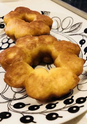 材料3つ!型不要!もっちり 豆腐ドーナツ-レシピのメイン写真