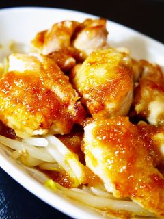 鶏もも肉焼き~柚子胡椒ステーキソースがけ-レシピのメイン写真