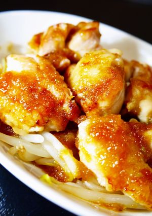 鶏もも肉焼き～柚子胡椒ステーキソースがけ-レシピのメイン写真