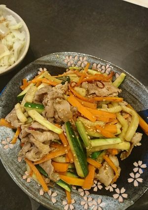 ズッキーニのきんぴら♪-レシピのメイン写真
