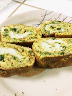 お弁当にぴったり青のり卵焼き-レシピのメイン写真