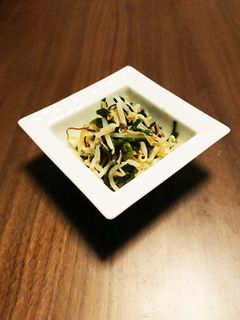 あえるだけ!塩昆布でナムル-レシピのメイン写真